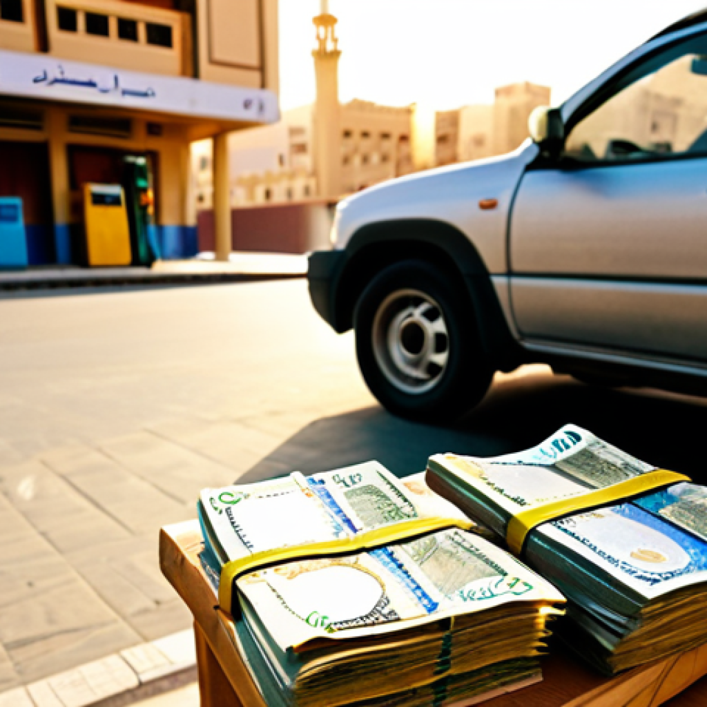 공공정책과 공공 예산 관리 - **Image Prompt 1: The Daily Cost of Living in an Arab City**
    A vibrant, realistic photograph cap...