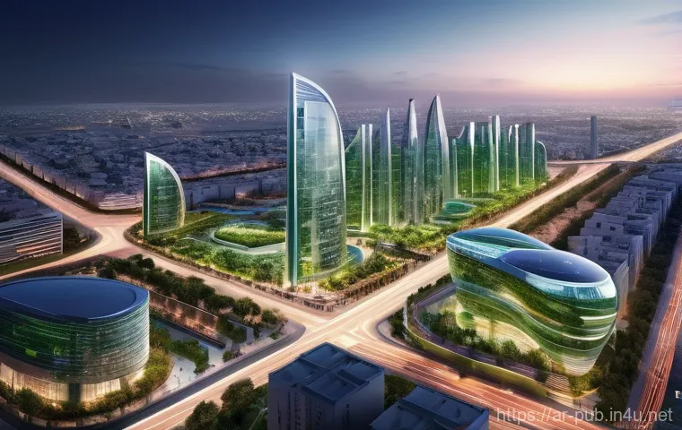 공공정책 거버넌스 이해하기 - **Prompt:** "A vibrant, collaborative scene in a modern community center within a bustling Arab city...