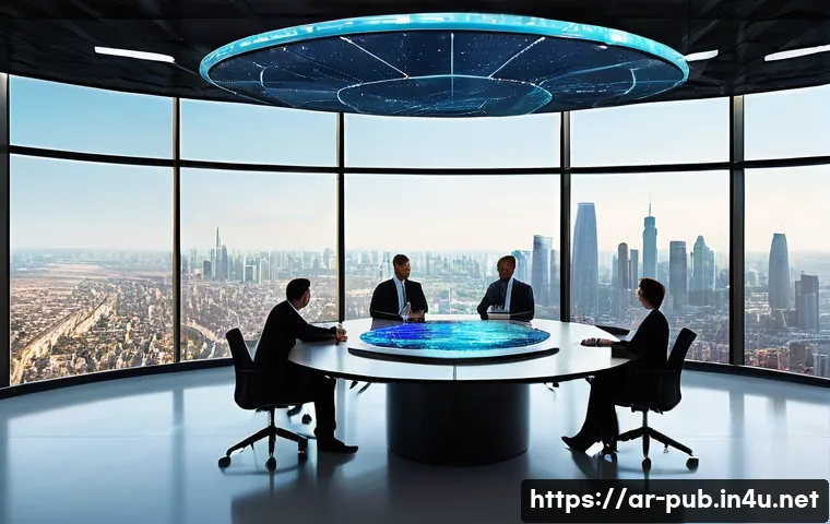 공공정책 전문가의 중점 과목 - **Prompt 1: Collaborative Climate Solutions**
    "A diverse group of policy experts, male and femal...